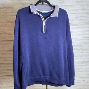 Bobby Jones Navy Quarter Zip